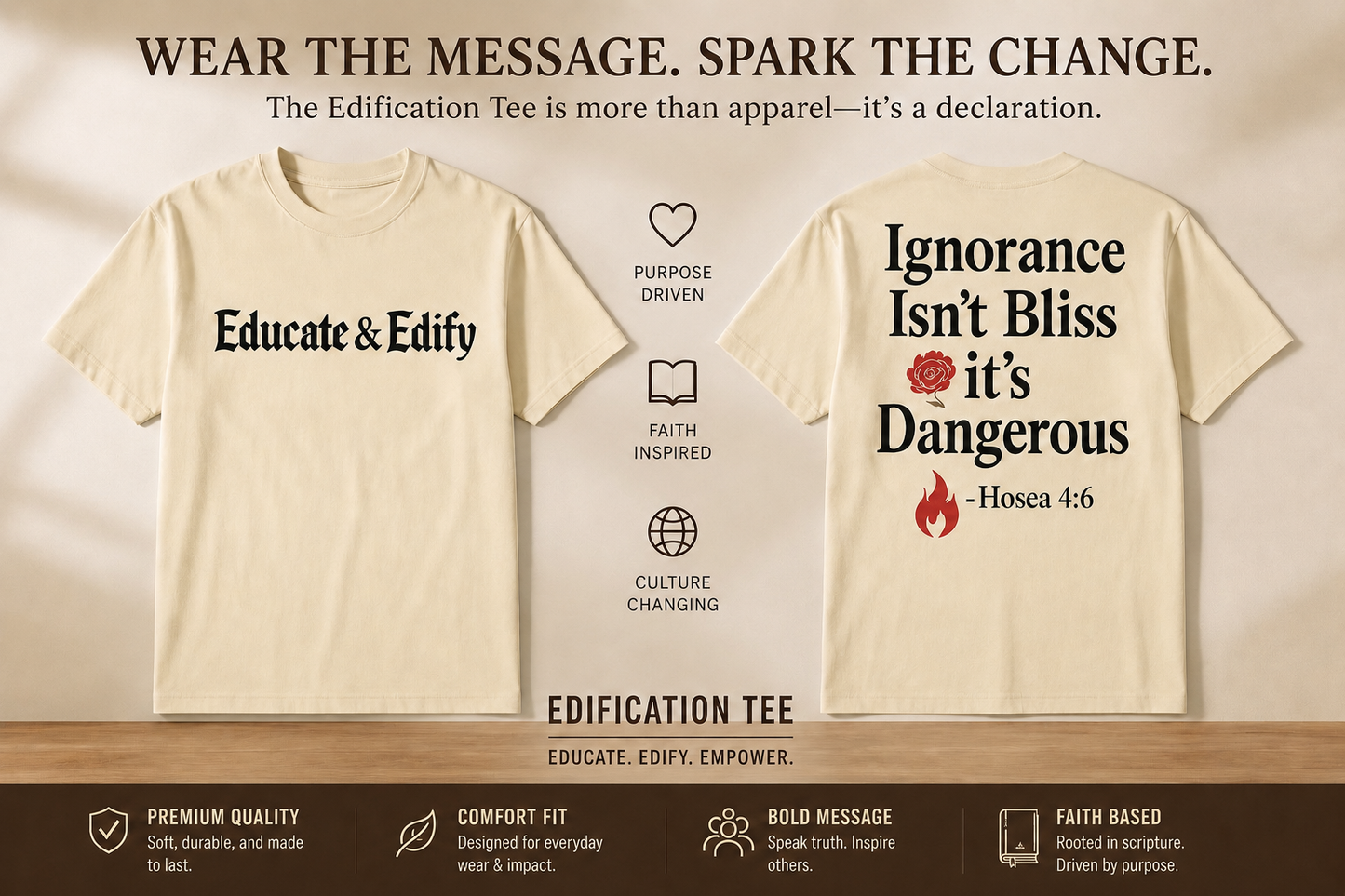 Edification Tee-Shirt
